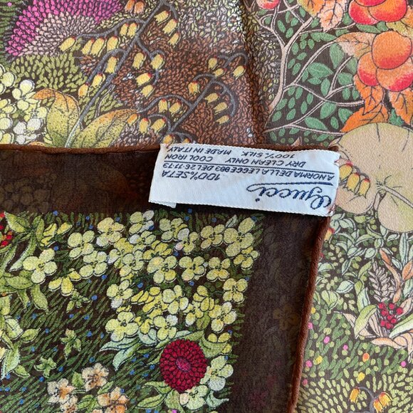 Gucci Multicolor Floral Scarf - Picture 2 of 11